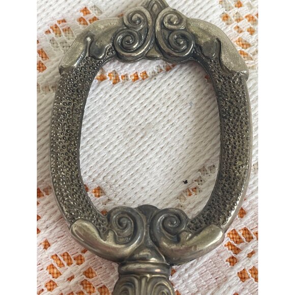 Vintage 1930s Silverplate Lamp Finial/Handle Ornate 5.5 - Picture 12 of 12